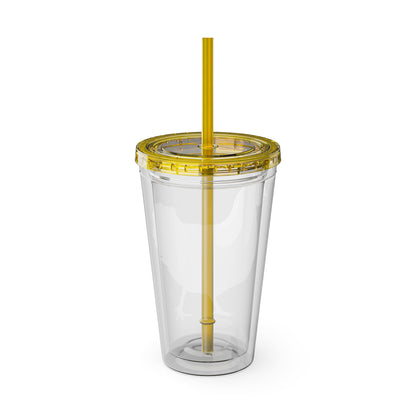 Chicken Mama 16oz Insulated Tumbler with Straw