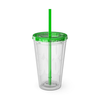 Love is Love Rainbow 16oz. Insulated Tumbler with Straw