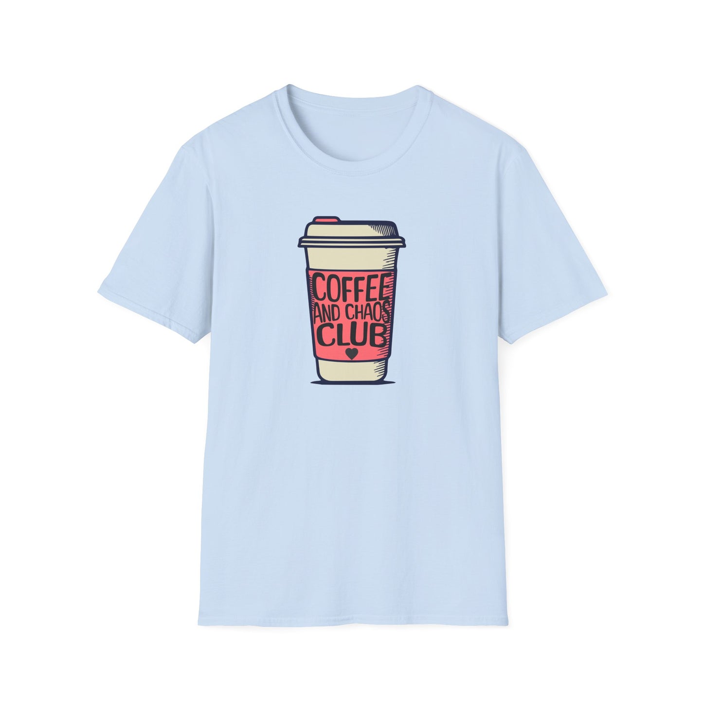 Coffee and Chaos Club Unisex T-Shirt