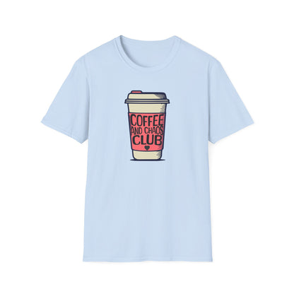 Coffee and Chaos Club Unisex T-Shirt
