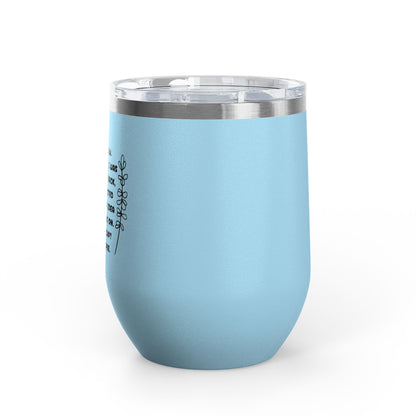 Scatterbrain 12oz Insulated Wine Tumbler