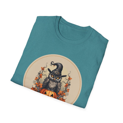 Halloween Owl Unisex Graphic T-Shirt