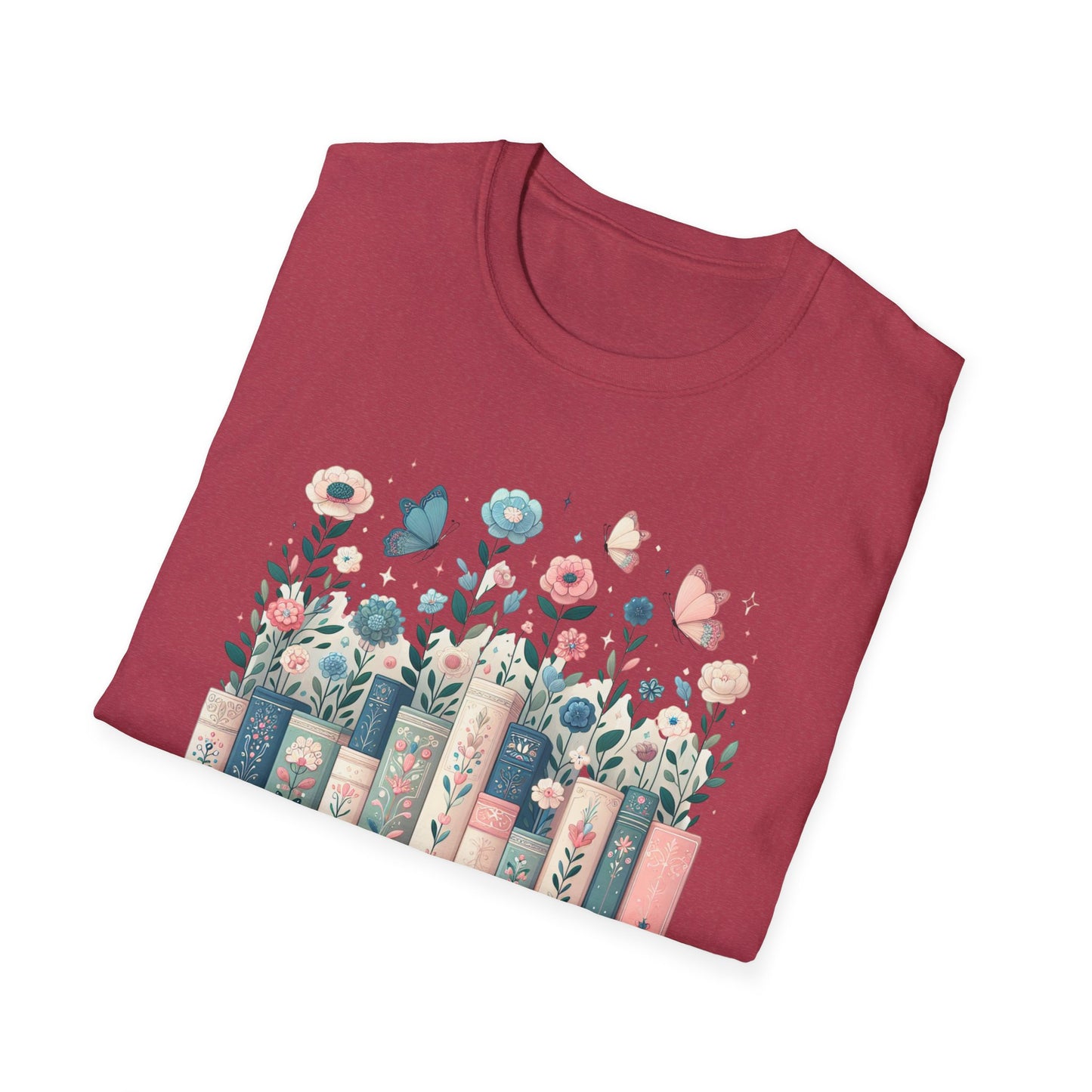 There's No Such Thing as Too Many Books Unisex Graphic T-Shirt