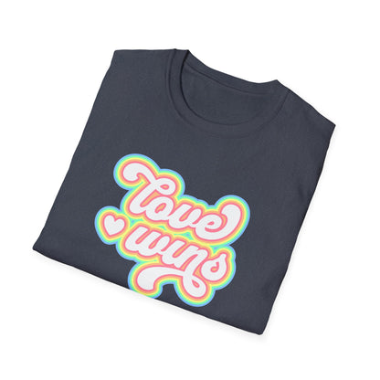 Love Wins Unisex Graphic T-Shirt