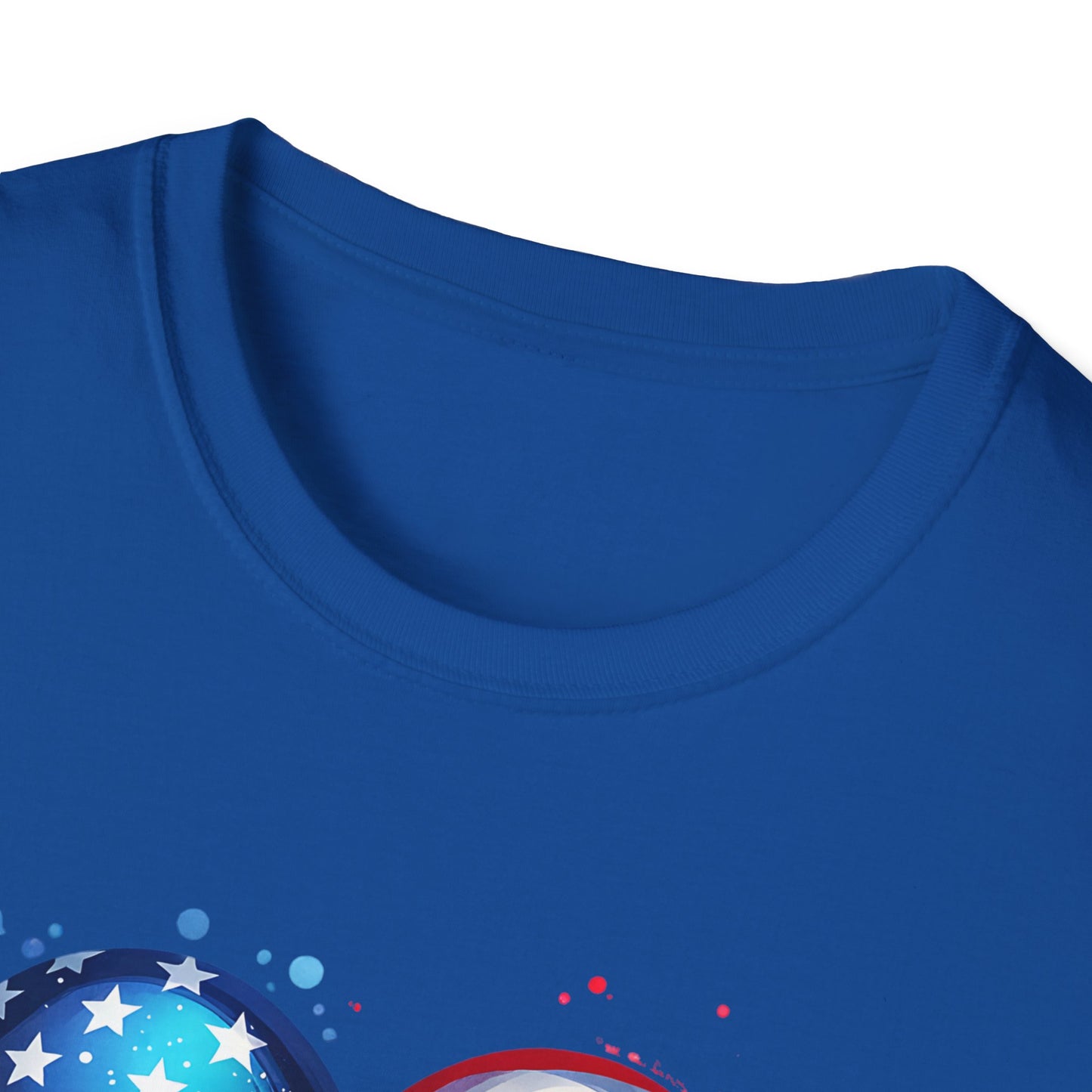 All American Heart Patriotic Unisex Graphic T-Shirt