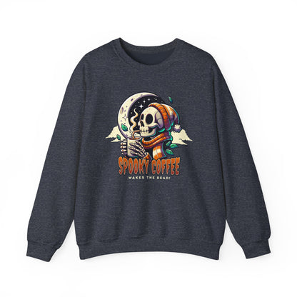 Spooky Coffee Crewneck Sweatshirt