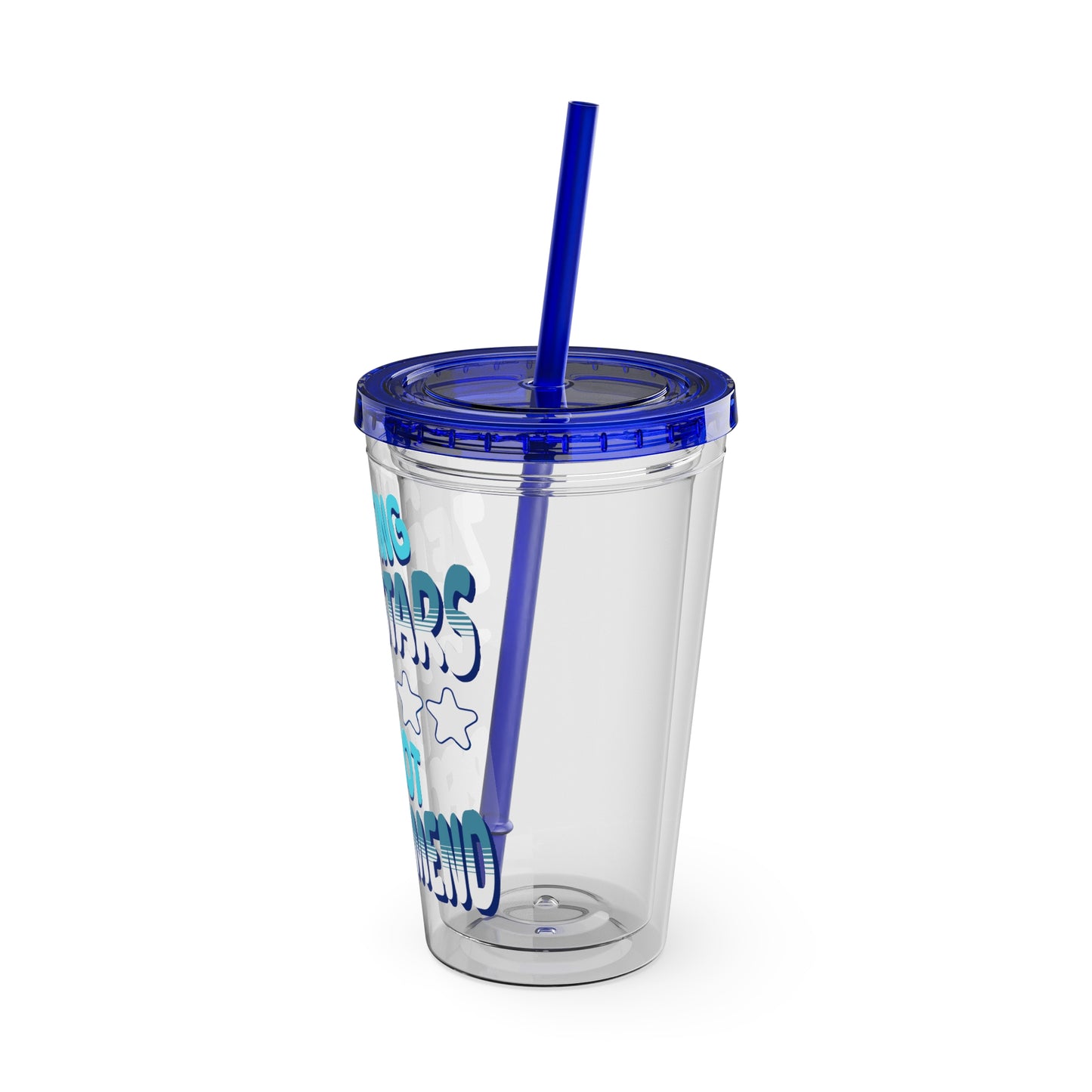 Adulting Zero Stars 16oz Insulated Tumbler with Straw