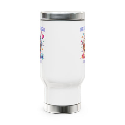 90% Sugar & I Love It Travel Mug