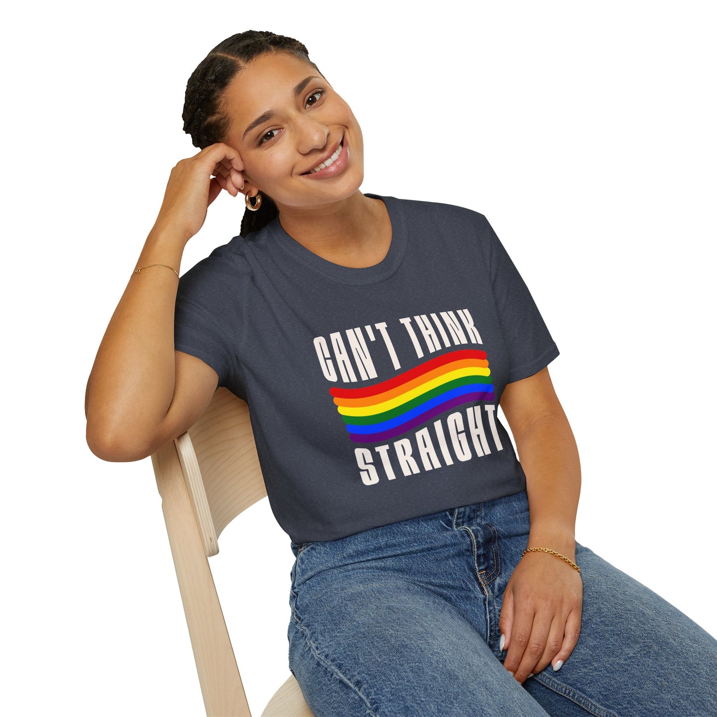 Can't Think Straight Unisex Graphic T-Shirt