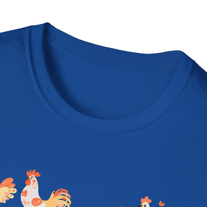 It's Not Hoarding If It's Chickens Unisex Graphic T-Shirt