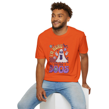 Here for the Boos Unisex Graphic T-Shirt