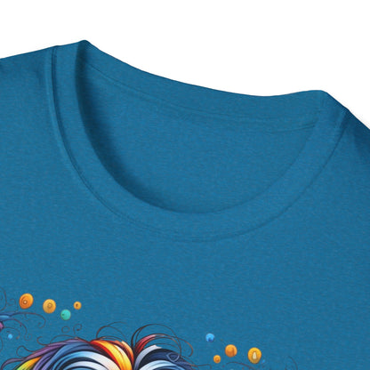 Colorful Shih Tzu Unisex Graphic T-Shirt