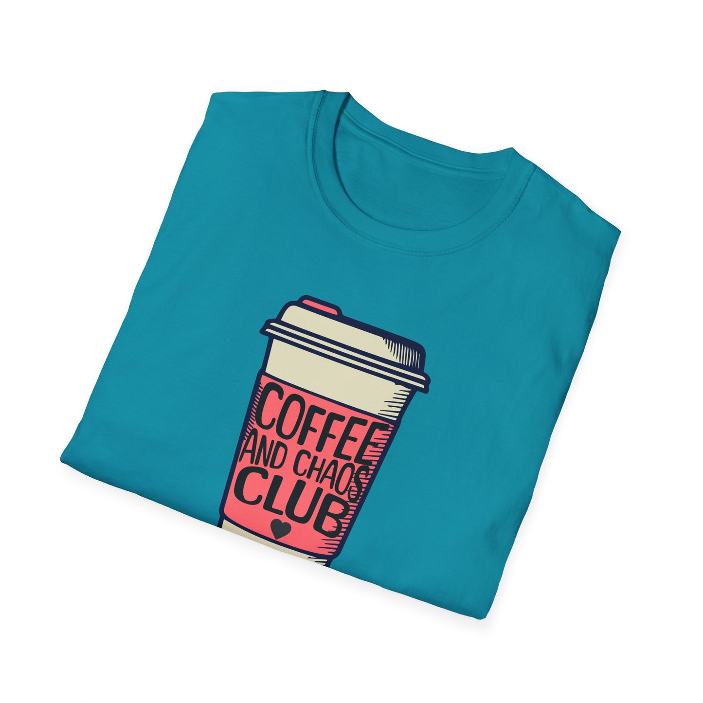 Coffee and Chaos Club Unisex T-Shirt