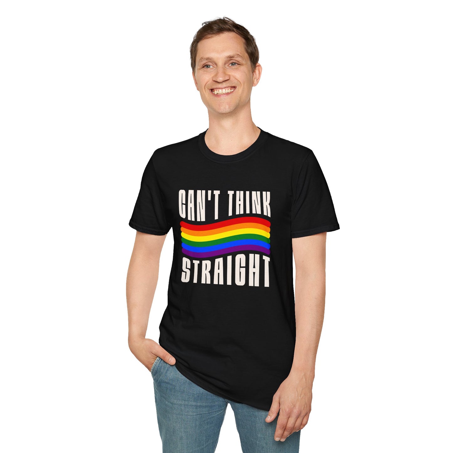 Can't Think Straight Unisex Graphic T-Shirt