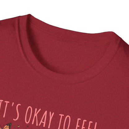 It's Okay to Feel All the Feels Unisex Graphic T-Shirt