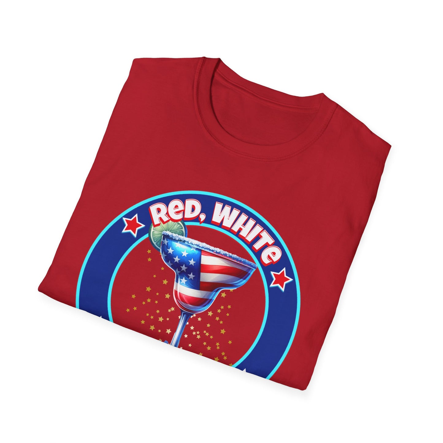 Red, White and Booze Unisex Graphic T-Shirt