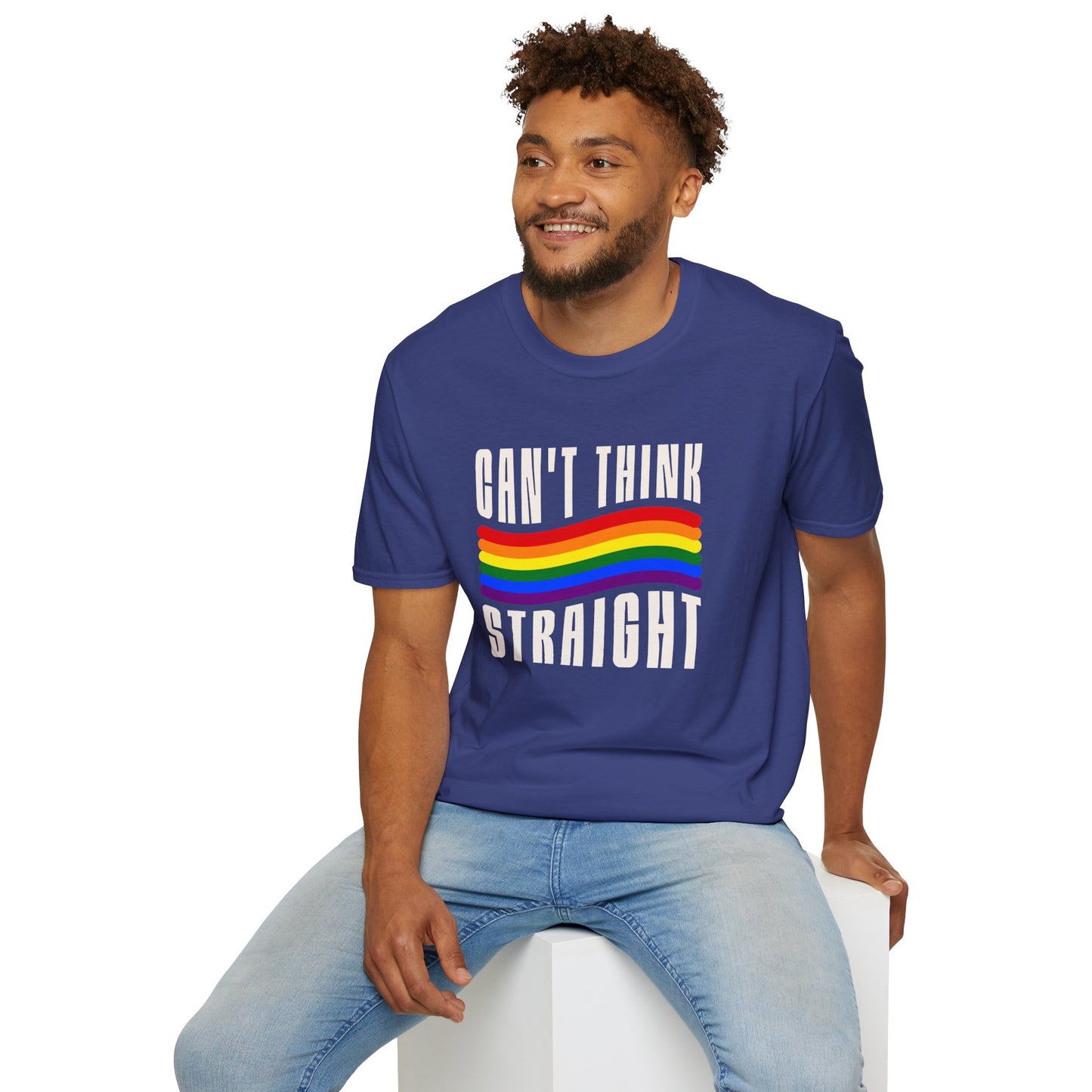 Can't Think Straight Unisex Graphic T-Shirt