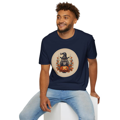 Halloween Owl Unisex Graphic T-Shirt