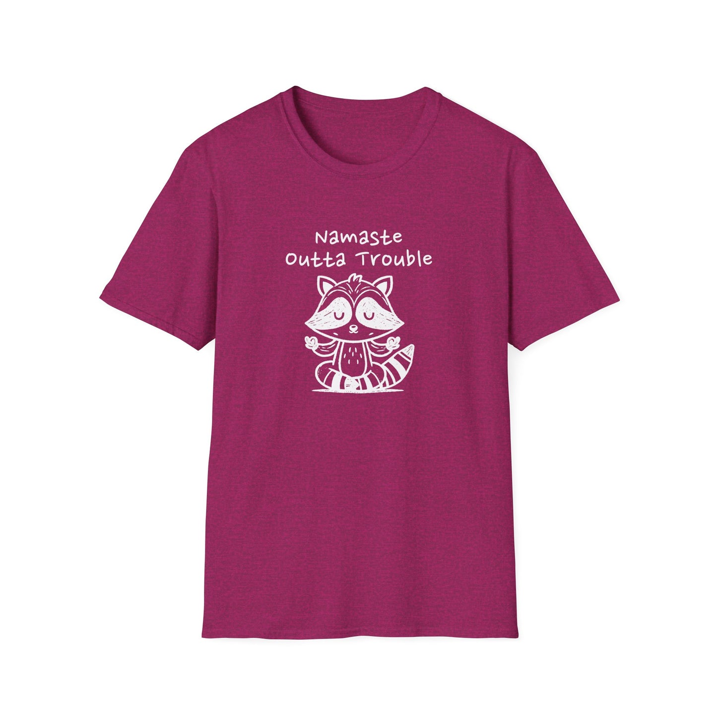 Namaste Outta Trouble Unisex Graphic T-Shirt