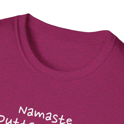 Namaste Outta Trouble Unisex Graphic T-Shirt