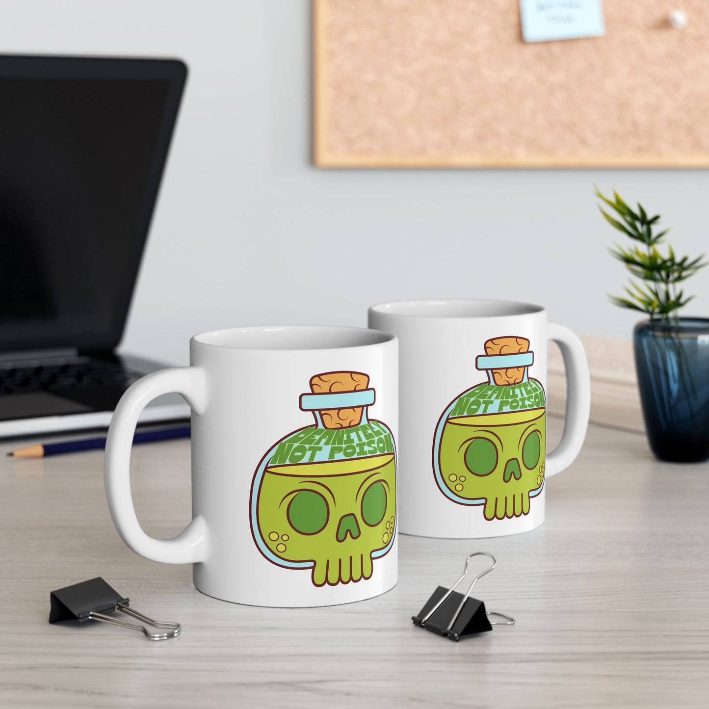 Definitely Not Poison Ceramic Mug
