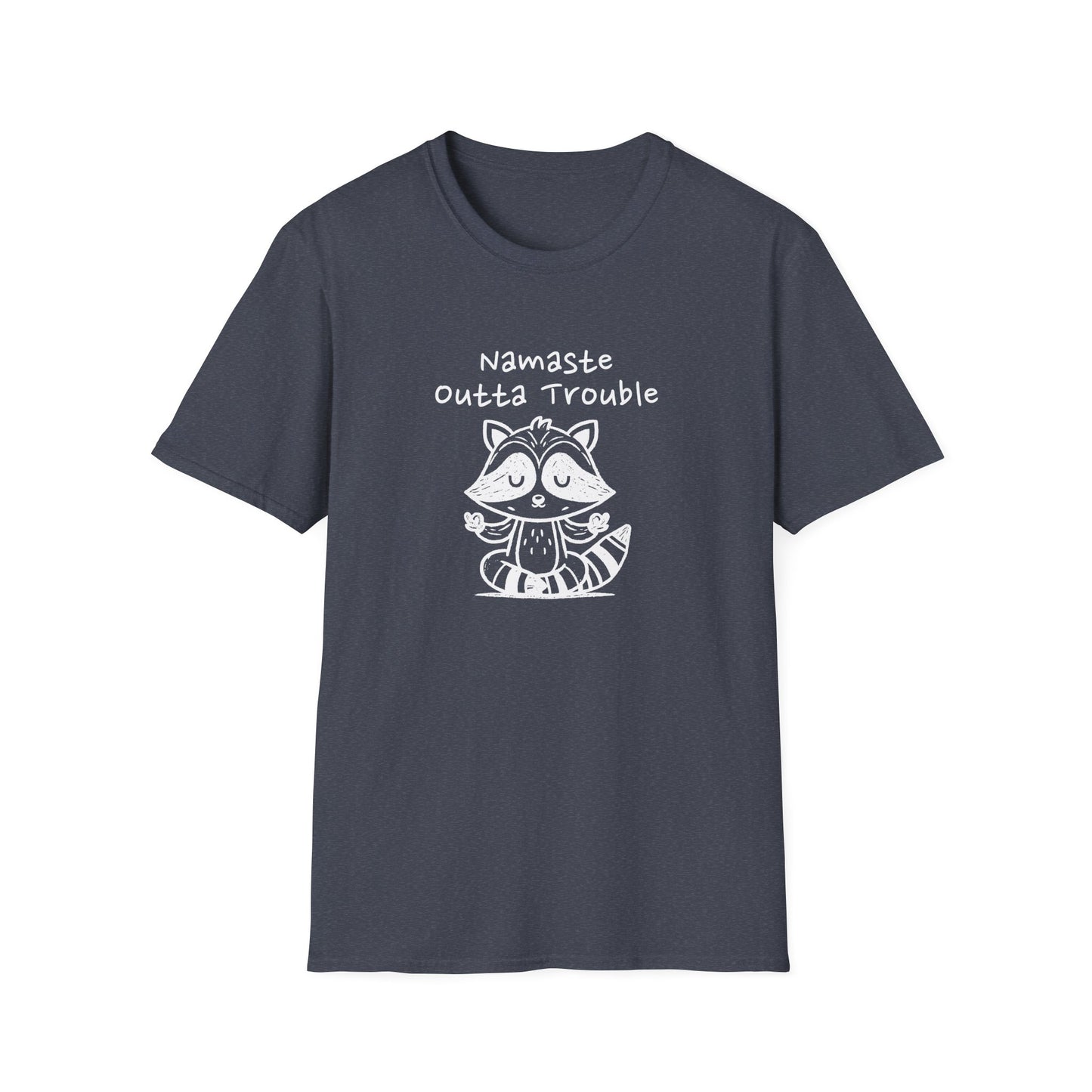 Namaste Outta Trouble Unisex Graphic T-Shirt
