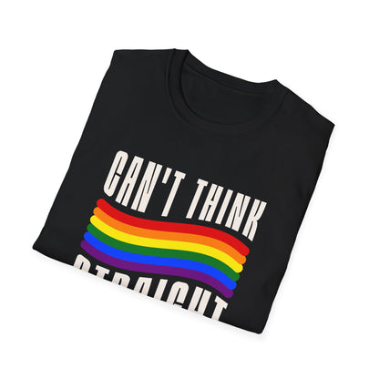 Can't Think Straight Unisex Graphic T-Shirt