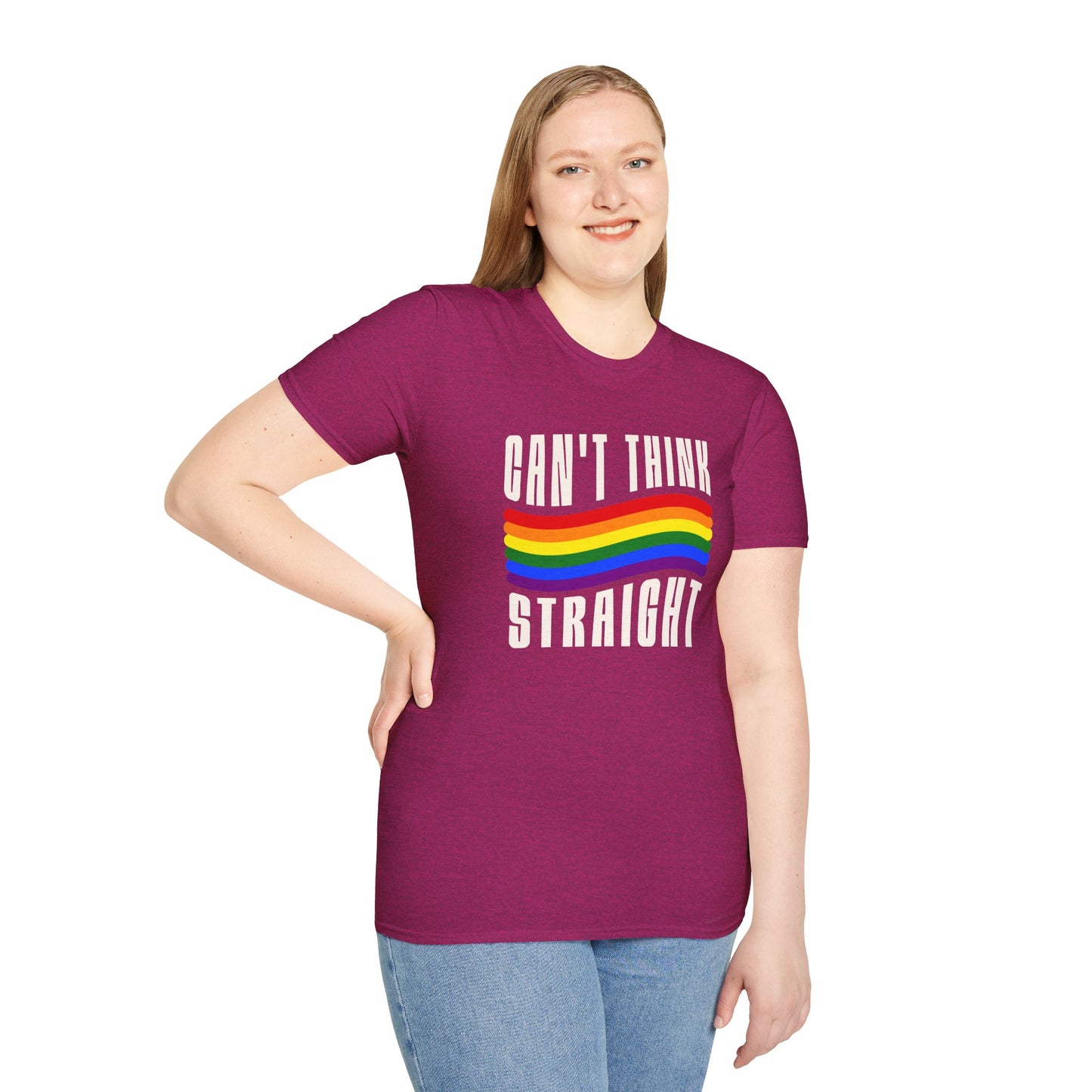 Can't Think Straight Unisex Graphic T-Shirt