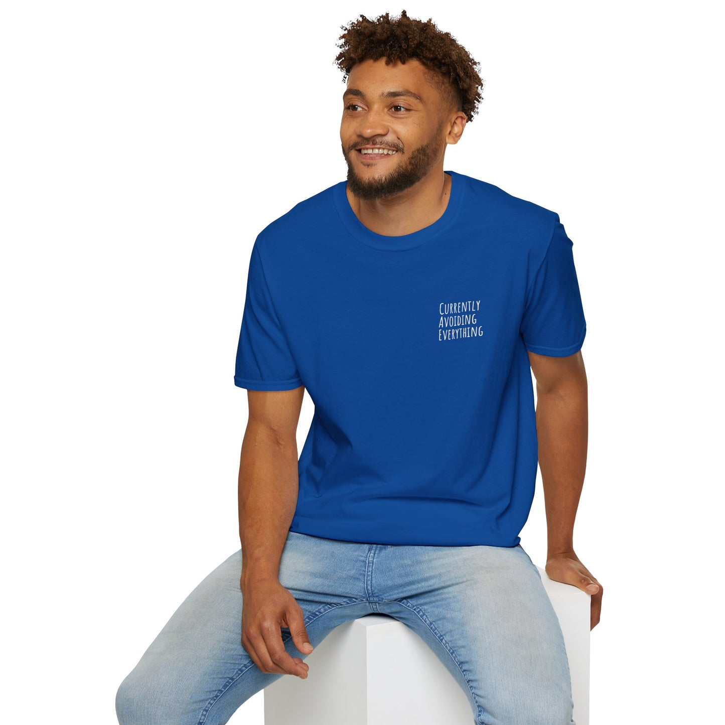Currently Avoiding Everything Unisex T-Shirt