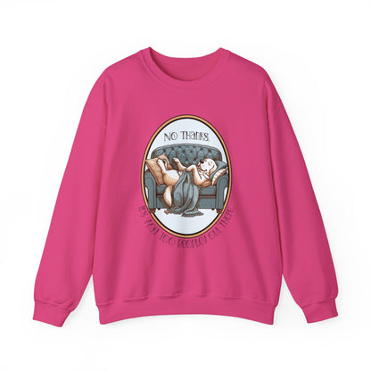 No Thanks Unisex Crewneck Sweatshirt