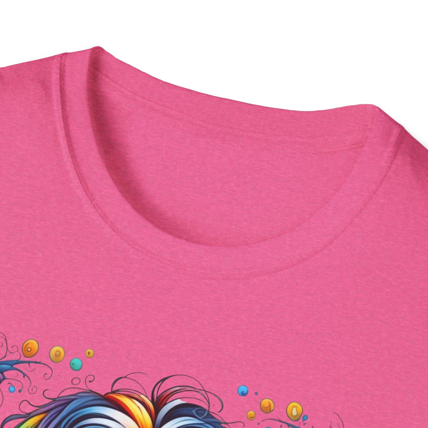 Colorful Shih Tzu Unisex Graphic T-Shirt