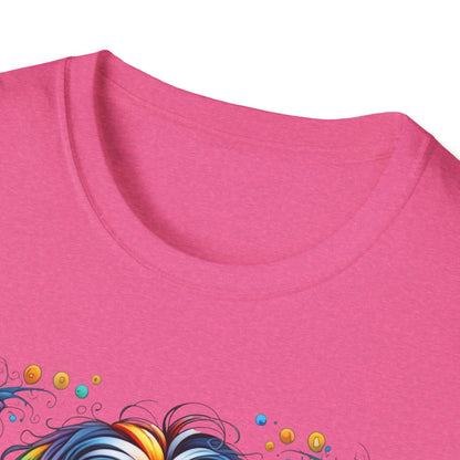 Colorful Shih Tzu Unisex Graphic T-Shirt