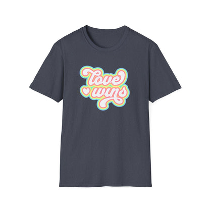 Love Wins Unisex Graphic T-Shirt