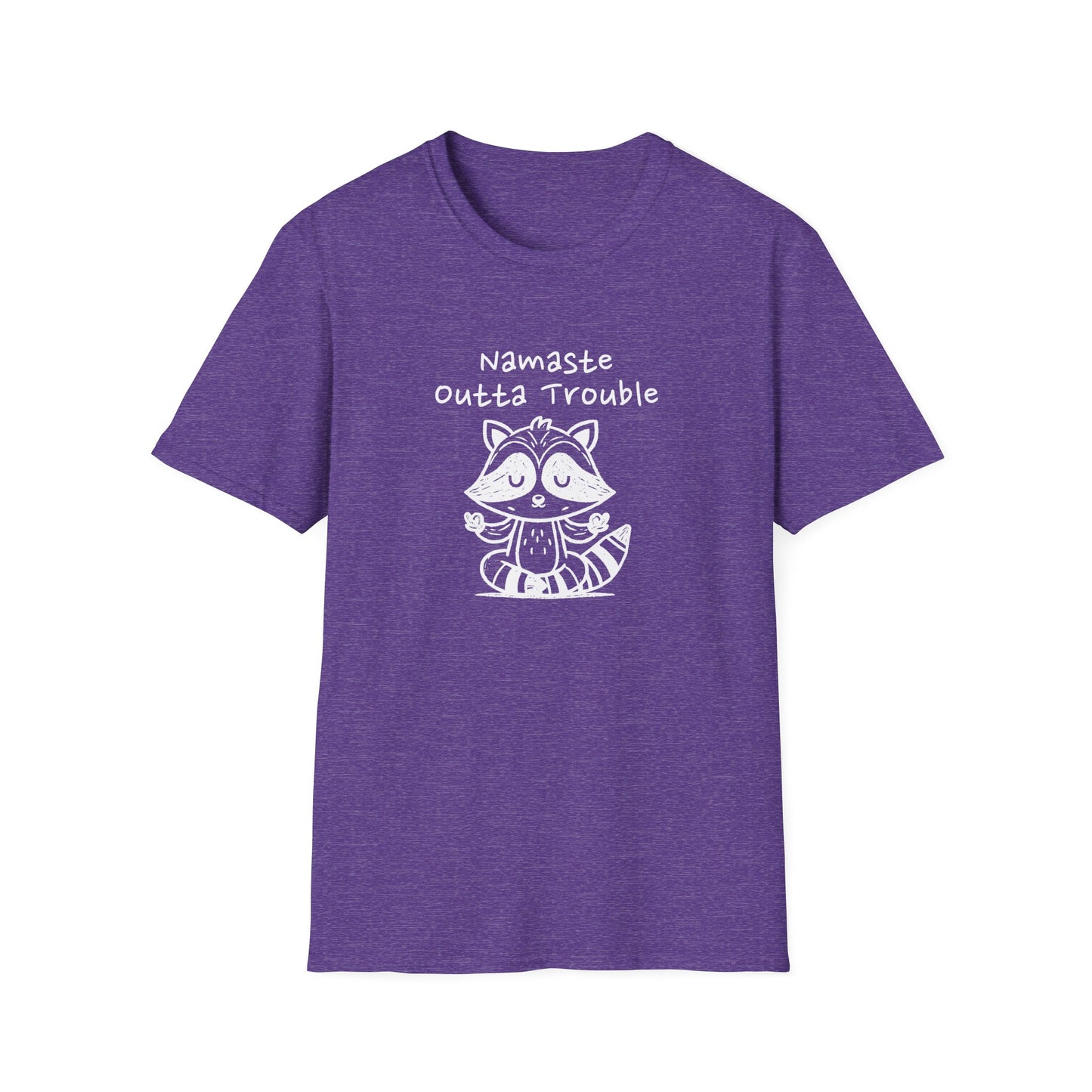 Namaste Outta Trouble Unisex Graphic T-Shirt