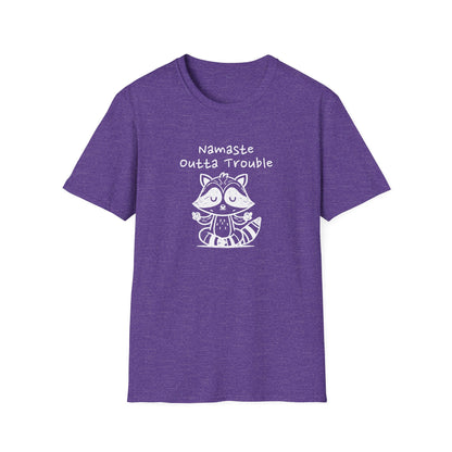 Namaste Outta Trouble Unisex Graphic T-Shirt
