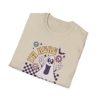 Here for the Boos Unisex Graphic T-Shirt