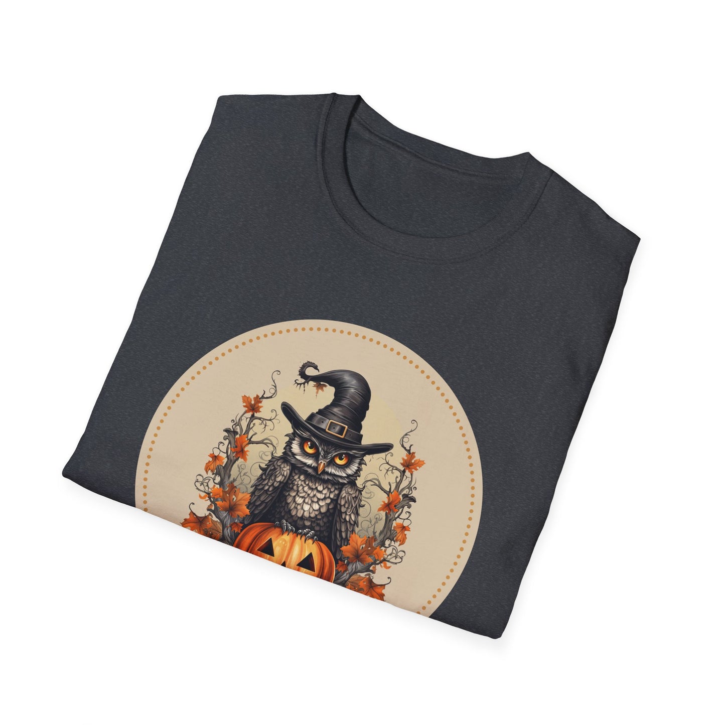 Halloween Owl Unisex Graphic T-Shirt