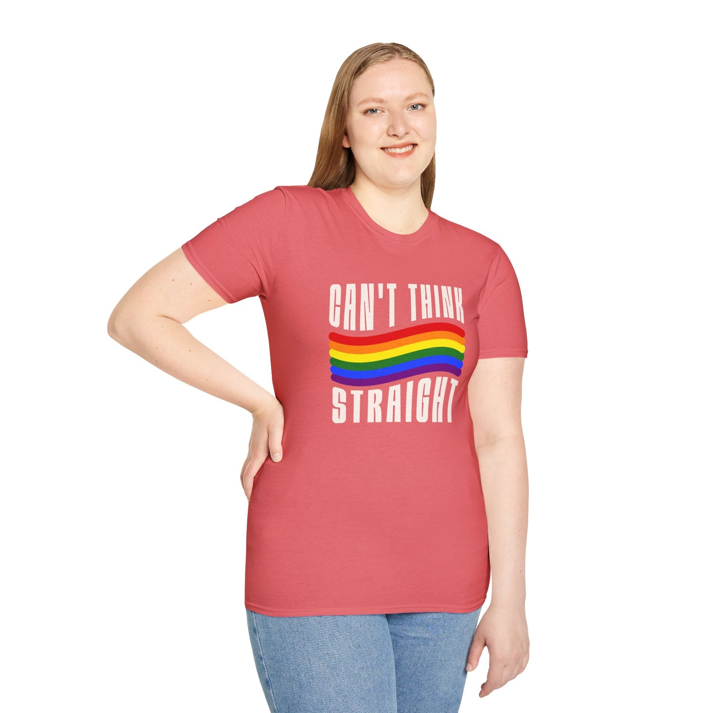 Can't Think Straight Unisex Graphic T-Shirt