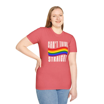 Can't Think Straight Unisex Graphic T-Shirt
