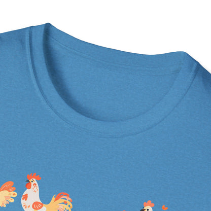 It's Not Hoarding If It's Chickens Unisex Graphic T-Shirt