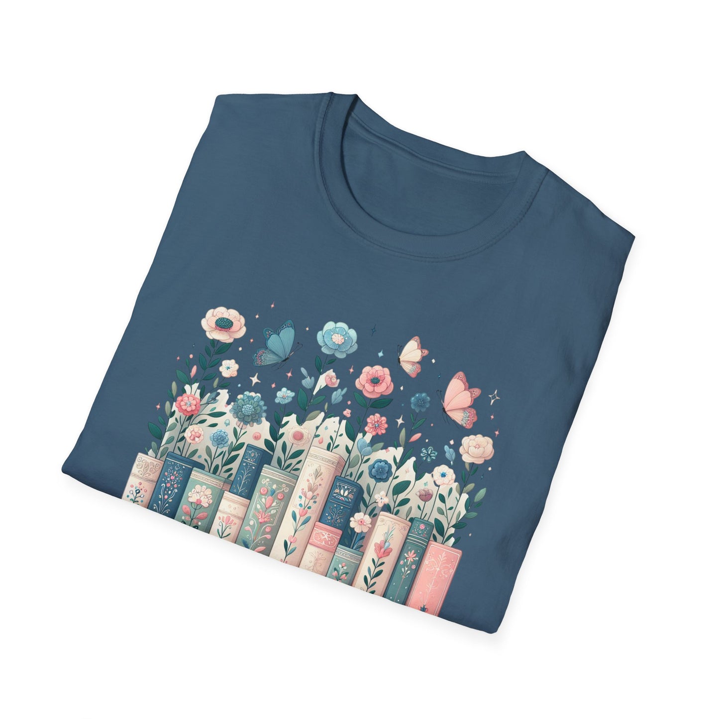There's No Such Thing as Too Many Books Unisex Graphic T-Shirt