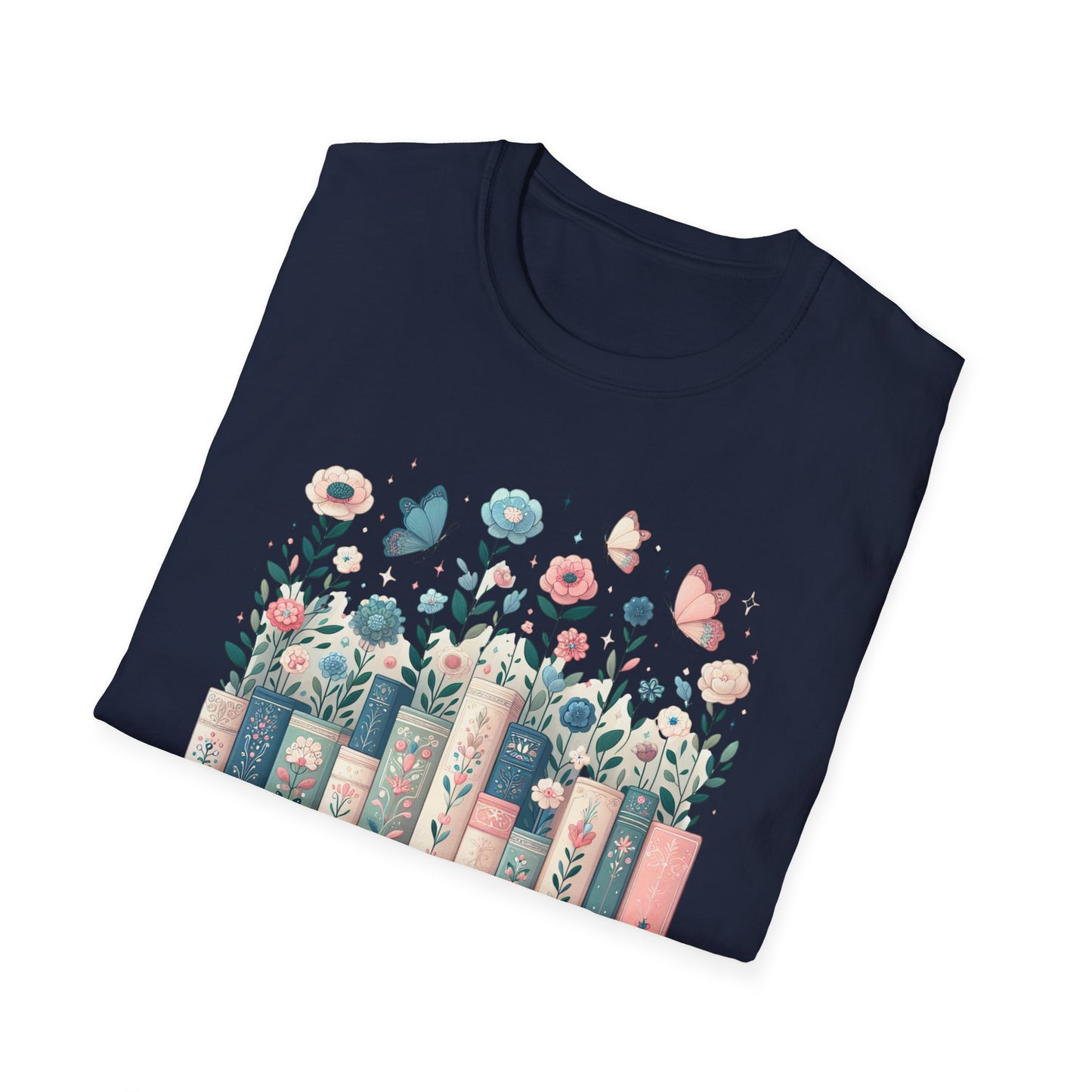 There's No Such Thing as Too Many Books Unisex Graphic T-Shirt