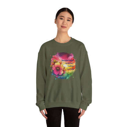 Bloom Without Apology Unisex Crewneck Sweatshirt