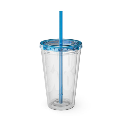 Love is Love Rainbow 16oz. Insulated Tumbler with Straw