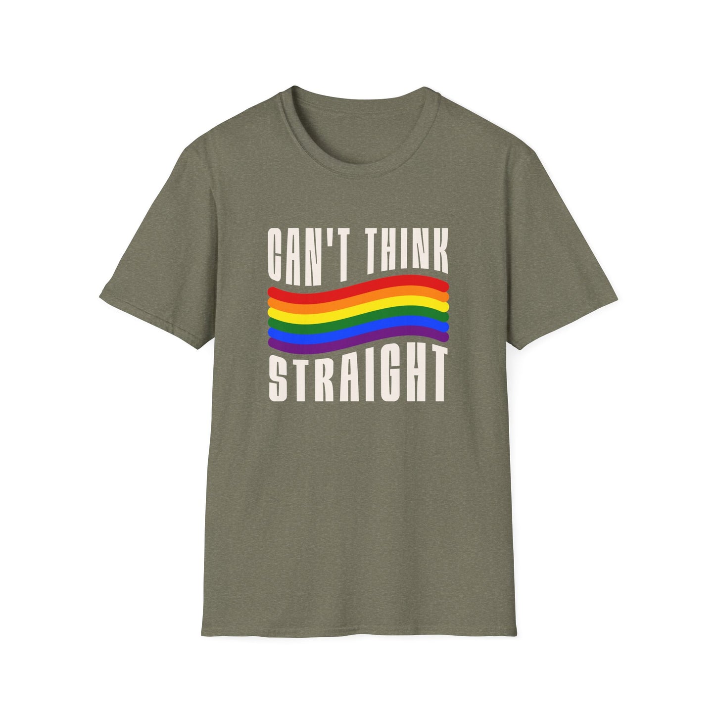 Can't Think Straight Unisex Graphic T-Shirt