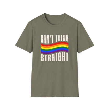 Can't Think Straight Unisex Graphic T-Shirt