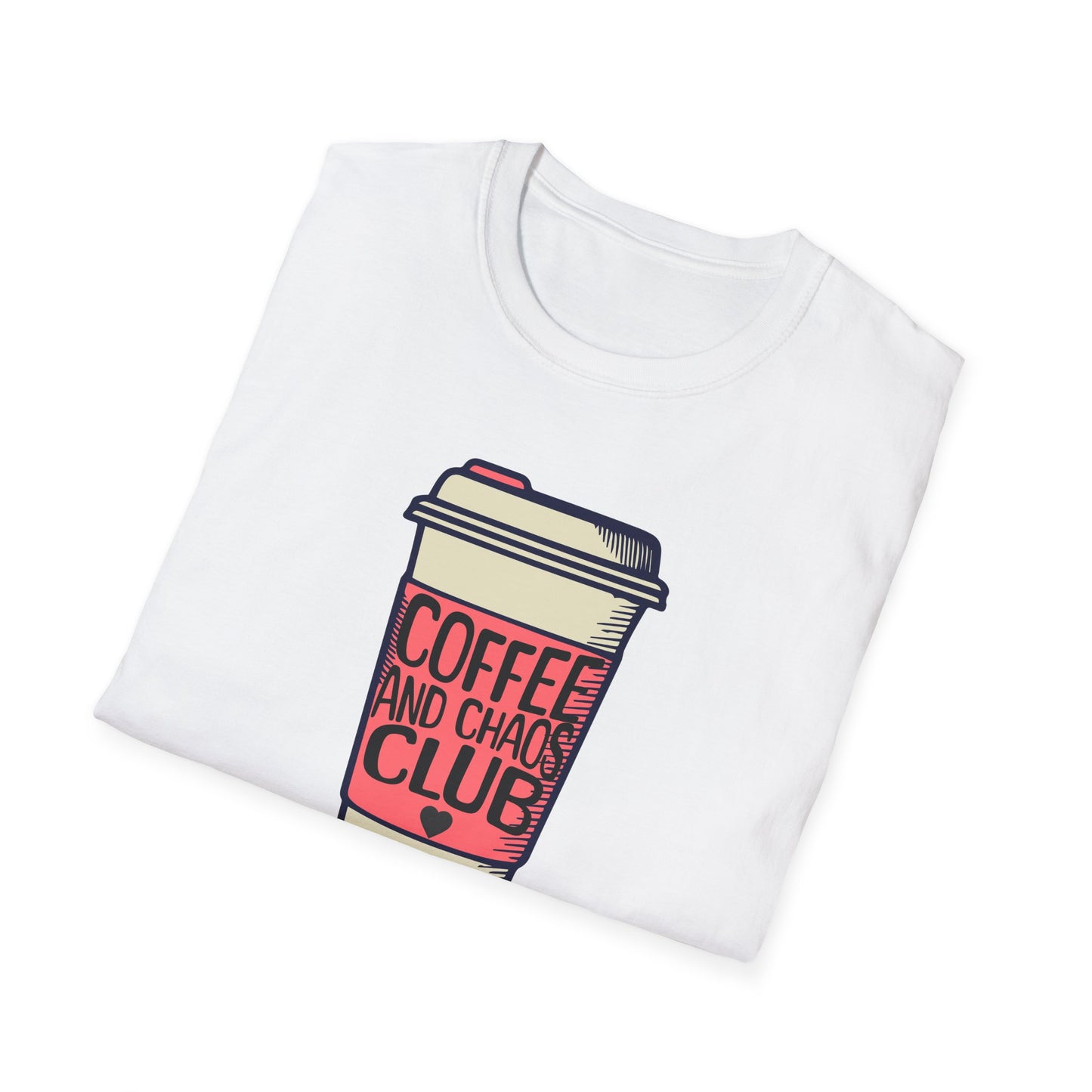 Coffee and Chaos Club Unisex T-Shirt