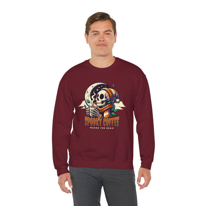 Spooky Coffee Crewneck Sweatshirt