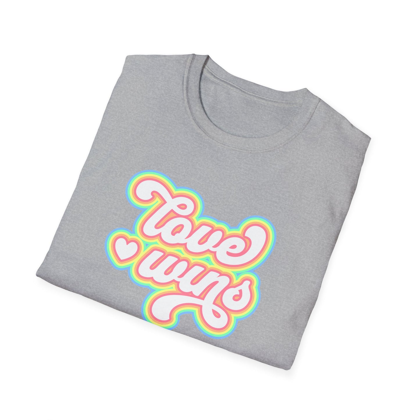 Love Wins Unisex Graphic T-Shirt