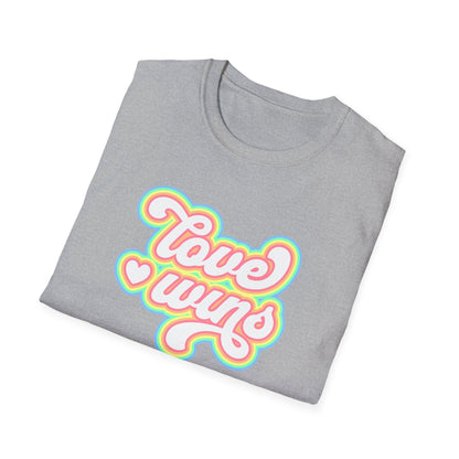 Love Wins Unisex Graphic T-Shirt